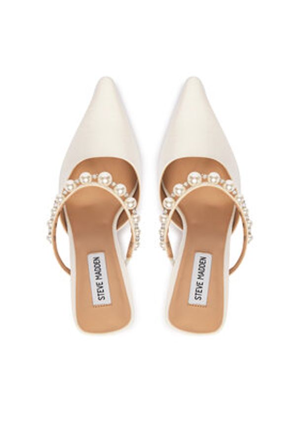 Steve Madden Klapki Brecki-P 11003668 Biały. Kolor: biały. Materiał: materiał
