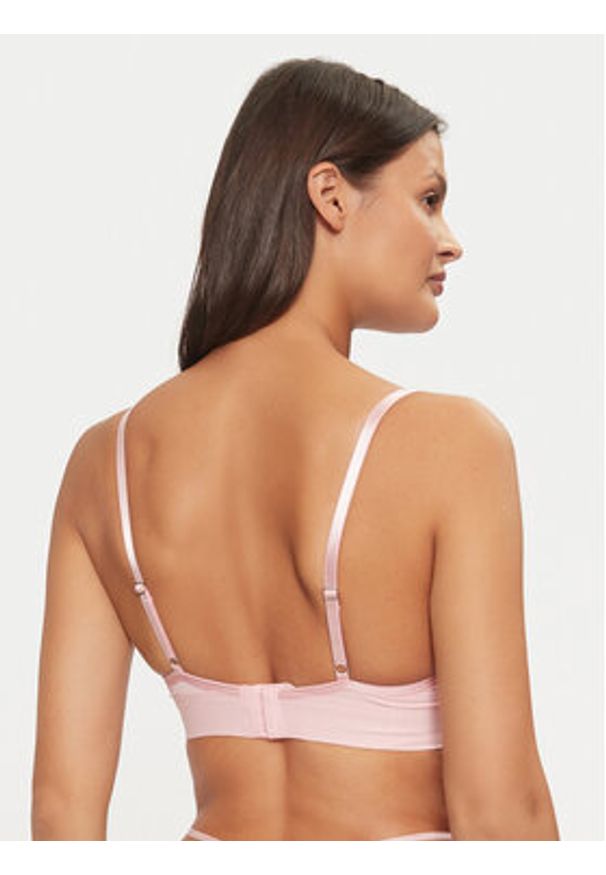 Hunkemöller Biustonosz braletka Remi 300126 Różowy. Kolor: różowy. Materiał: syntetyk