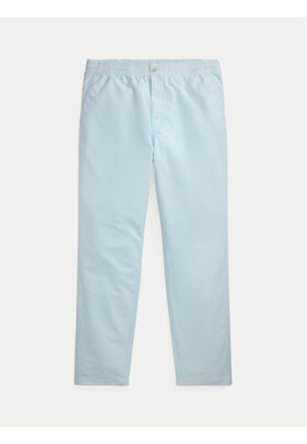 Polo Ralph Lauren Spodnie materiałowe 710958589005 Błękitny Classic Fit. Kolor: niebieski. Materiał: bawełna
