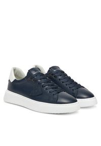 Philippe Model Sneakersy A006053 BTLU V016 Granatowy. Kolor: niebieski. Materiał: skóra #3