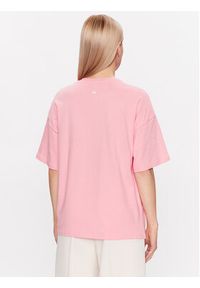United Colors of Benetton - United Colors Of Benetton T-Shirt 3BL0D103W Różowy Regular Fit. Kolor: różowy. Materiał: bawełna