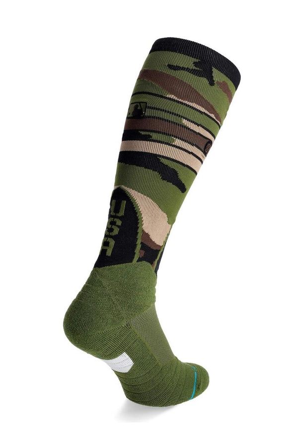 Skarpety Stance Armed Forces. Kolor: zielony. Sport: turystyka piesza