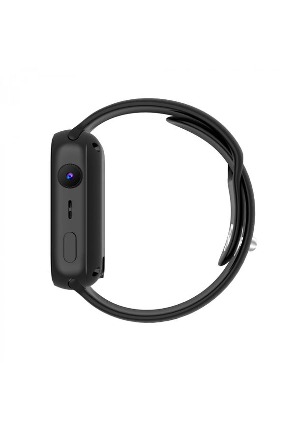 GARETT - Garett Kids Twin 2 4G czarny. Rodzaj zegarka: smartwatch. Kolor: czarny