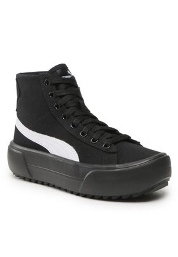 Puma Sneakersy Kaia Mid Cv 384409 05 Czarny. Kolor: czarny. Materiał: materiał