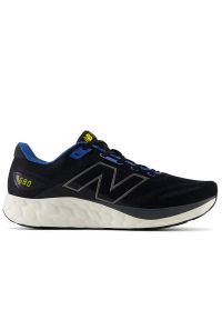 Buty New Balance Fresh Foam 690 v8 M680LH8 - czarne. Okazja: na co dzień. Kolor: czarny. Materiał: syntetyk, materiał. Szerokość cholewki: normalna. Sport: fitness #1