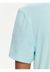 Calvin Klein Jeans T-Shirt Monologo Slim Tee J20J222564 Niebieski Slim Fit. Kolor: niebieski. Materiał: bawełna