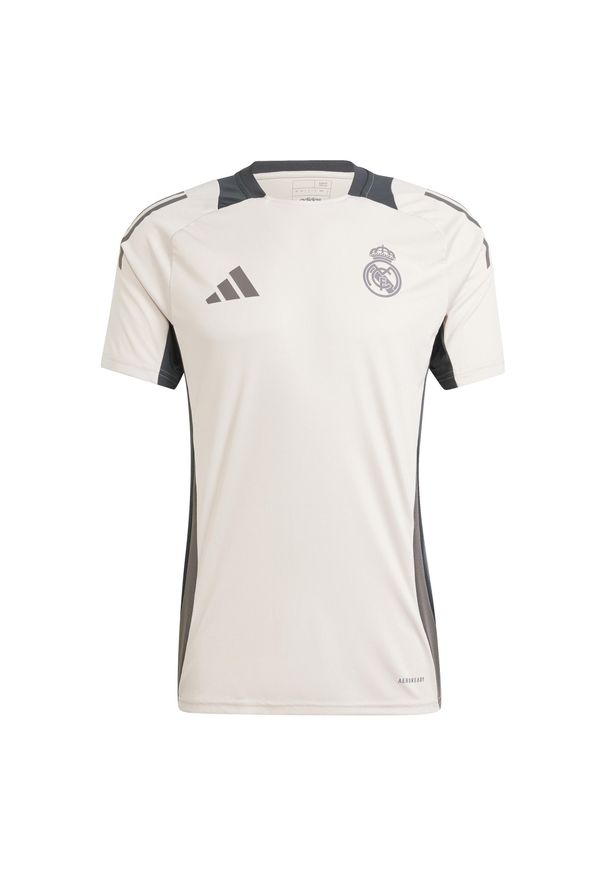 Adidas - Koszulka treningowa Real Madrid 2024/25. Kolor: różowy. Sport: piłka nożna