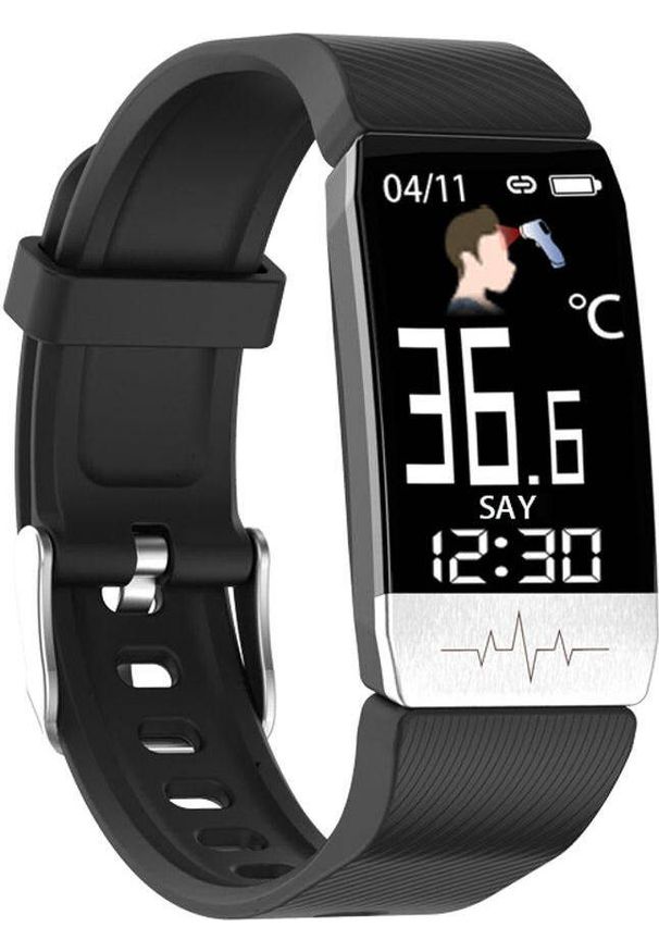 Zegarek Rubicon Zegarek SmartWatch z termometrem Rubicon RNCE60 BIBX 01BX. Rodzaj zegarka: smartwatch