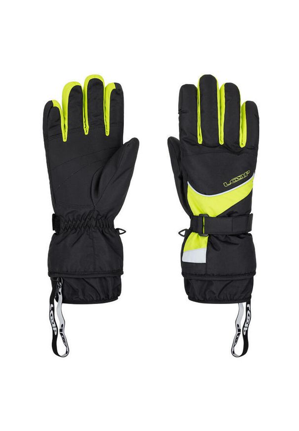 ATLAS - Rękawice zimowe Rocos męskie 2XL, wodoodporne. Kolor: zielony, czarny, wielokolorowy. Sezon: zima. Sport: narciarstwo