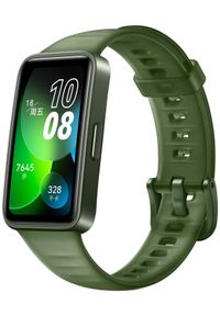 HUAWEI - Opaska sportowa Huawei Band 8 zielony. Rodzaj zegarka: cyfrowe. Kolor: zielony. Materiał: włókno, materiał. Styl: sportowy #1