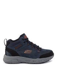 skechers - Skechers Trapery Ironhide 51895/NVOR Granatowy. Kolor: niebieski. Materiał: zamsz, skóra