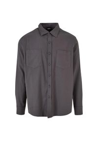 Urban Classics - Męska Koszula Flanelowa. Kolor: szary, brązowy, beżowy, wielokolorowy #1