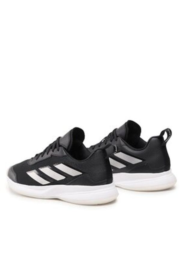 Adidas - adidas Buty do tenisa Avaflash Low Tennis IG9543 Czarny. Kolor: czarny. Materiał: materiał. Sport: tenis