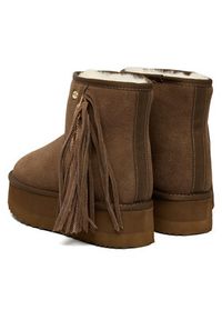 Liu Jo Śniegowce Jane 09 SF5109 PX002 Brązowy. Kolor: brązowy. Materiał: skóra, zamsz #3