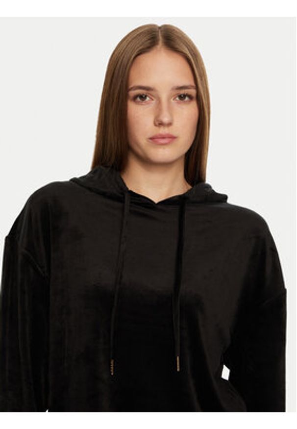 Pieces Bluza Silli 17154433 Czarny Regular Fit. Kolor: czarny. Materiał: syntetyk