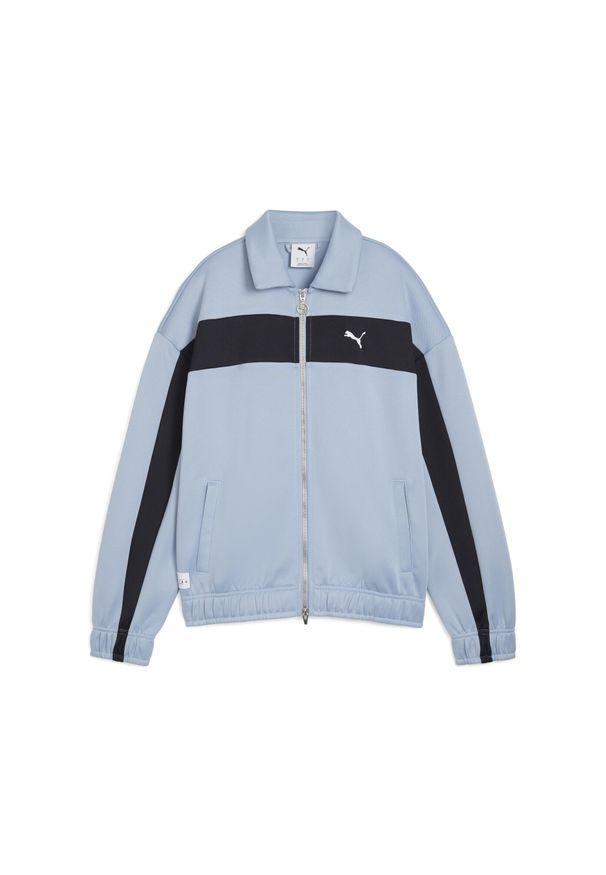 Puma - Damska piłkarska bluza dresowa FtblEdition PUMA. Kolor: niebieski. Materiał: dresówka. Sport: piłka nożna