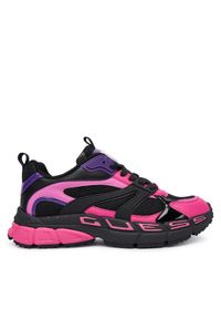 Guess Sneakersy FLFBVL ELE12 Czarny. Kolor: czarny. Materiał: materiał
