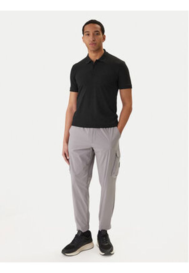 BOSS Polo Pio 1 50554574 Czarny Regular Fit. Typ kołnierza: polo. Kolor: czarny. Materiał: bawełna