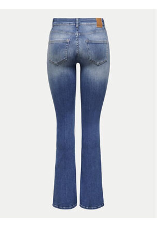 only - ONLY Jeansy Blush 15223514 Niebieski Flared Fit. Kolor: niebieski