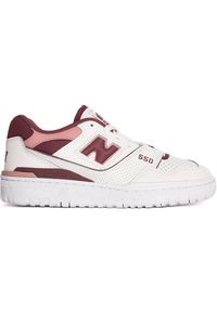 Buty damskie New Balance BBW550DP – białe. Okazja: na co dzień. Kolor: biały. Materiał: materiał, syntetyk, skóra. Szerokość cholewki: normalna