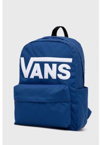 Vans plecak duży z aplikacją. Kolor: niebieski. Wzór: aplikacja #5