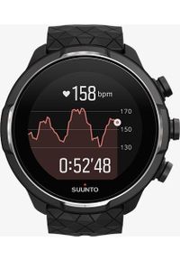 SUUNTO - Zegarek sportowy Suunto Czarny (SS050145000). Kolor: czarny. Styl: sportowy