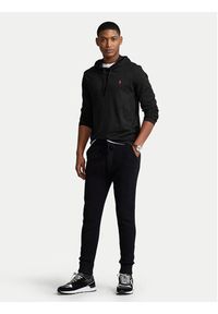 Polo Ralph Lauren Longsleeve 710847203001 Czarny Regular Fit. Typ kołnierza: polo. Kolor: czarny. Materiał: bawełna. Długość rękawa: długi rękaw #5