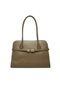 Furla Torebka Goccia M WB01504 BX3104 CN 2810S Zielony. Kolor: zielony. Materiał: skórzane