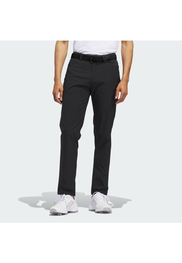 Adidas - Spodnie Mens Ultimate365 5-Pocket. Kolor: czarny. Materiał: materiał. Sport: golf