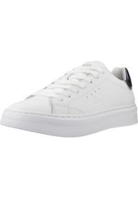 Buty SUN68 GRACE LEATHER Biały. Kolor: biały. Materiał: tkanina, skóra. Sport: turystyka piesza #1