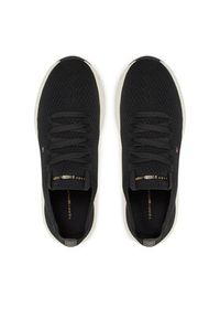 TOMMY HILFIGER - Tommy Hilfiger Sneakersy FW0FW08813 Czarny. Kolor: czarny. Materiał: materiał #4
