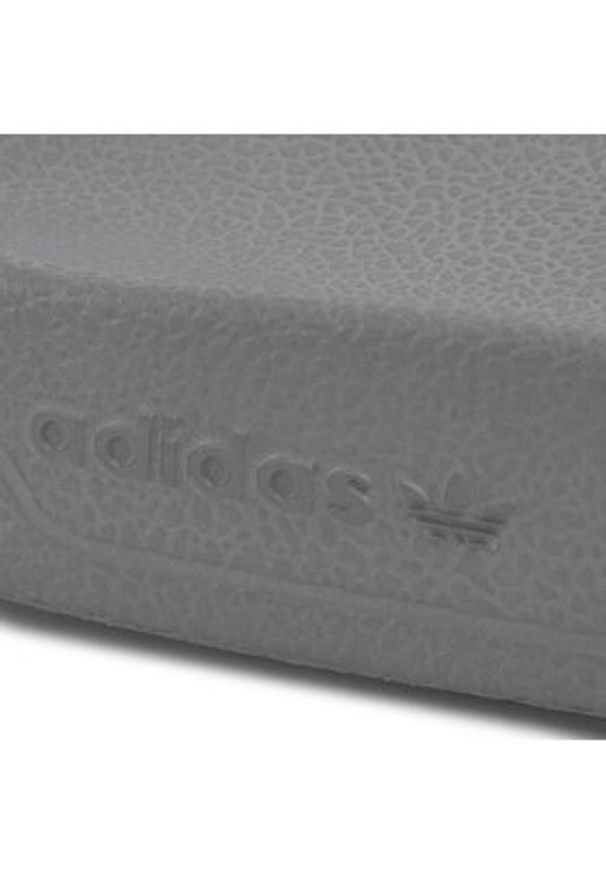 Adidas - adidas Klapki adilette Lite FU7592 Szary. Kolor: szary. Materiał: skóra