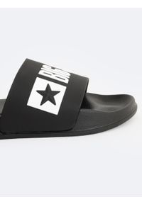 Big-Star - Klapki męskie plażowe z logo czarne NN174684 906. Okazja: na plażę. Kolor: czarny. Materiał: materiał