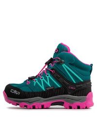 CMP Trekkingi Kids Rigel Mid Trekking Shoes Wp 3Q12944 Zielony. Kolor: zielony. Materiał: zamsz, skóra. Sport: turystyka piesza #5