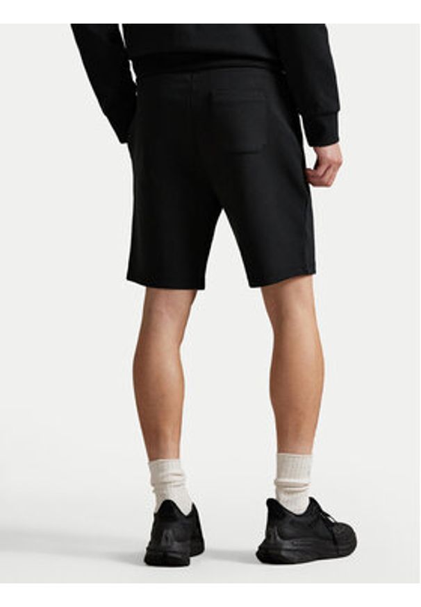Polo Ralph Lauren Szorty sportowe 710881520038 Czarny Regular Fit. Kolor: czarny. Materiał: bawełna. Styl: sportowy