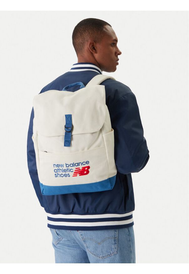 New Balance Plecak LAB51500SET Biały. Kolor: biały. Materiał: materiał