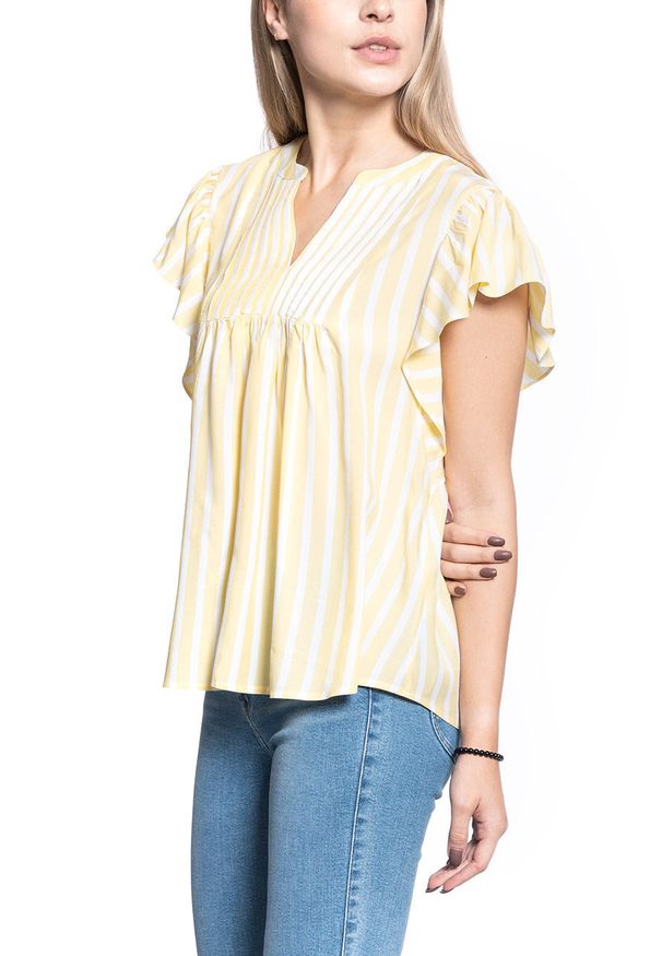 Mustang - BLUZKA DAMSKA MUSTANG Enza Stripe Blouse 1009468 11697