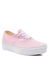 Vans Tenisówki Ua Authentic Platform 2.0 VN0A3AV8V1C1 Różowy. Kolor: różowy. Materiał: materiał. Obcas: na platformie #3