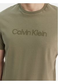 Calvin Klein T-Shirt LV04LF810G Zielony Regular Fit. Kolor: zielony. Materiał: bawełna #4
