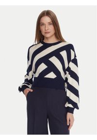 United Colors of Benetton - United Colors Of Benetton Sweter 1081E10EJ Czarny Regular Fit. Kolor: czarny. Materiał: wiskoza