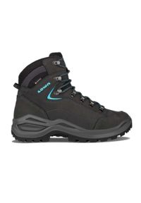 Buty trekkingowe damskie Lowa Renegade Evo Mid Gtx. Wysokość cholewki: za kostkę. Kolor: szary. Materiał: skóra, tkanina. Szerokość cholewki: normalna