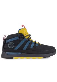 Buty Timberland Euro Trekker TI0A5NJQ015 - czarne. Zapięcie: sznurówki. Kolor: czarny. Materiał: nubuk, guma, skóra. Szerokość cholewki: normalna. Sezon: zima #1
