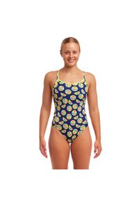 FUNKITA - Strój pływacki jednoczęściowy damski Funkita Diamond Back One Piece. Kolor: żółty, wielokolorowy #1