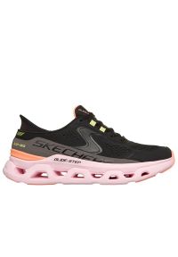 skechers - Buty damskie Skechers Slip-ins: Glide-Step Altus 150510BKMT - czarne. Okazja: na co dzień. Zapięcie: sznurówki. Kolor: czarny. Szerokość cholewki: normalna. Wzór: aplikacja. Model: Skechers Sport #1