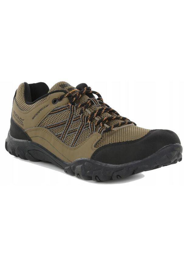Buty trekkingowe męskie Edgepoint III Regatta. Kolor: beżowy. Materiał: poliester