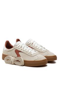 skechers - Skechers Sneakersy Arch Fit Legend Romah 254001/SDNT Écru. Kolor: kremowy. Materiał: zamsz, skóra #3