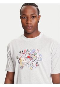 New Balance T-Shirt MT53905 Szary Regular Fit. Kolor: szary. Materiał: bawełna