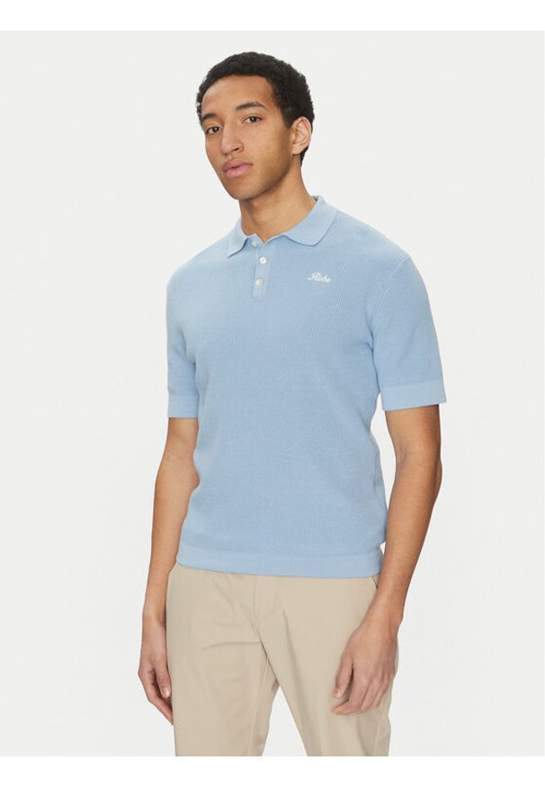 Robe di Kappa Polo Robe Giovani 63127ZW Niebieski Regular Fit. Typ kołnierza: polo. Kolor: niebieski. Materiał: bawełna