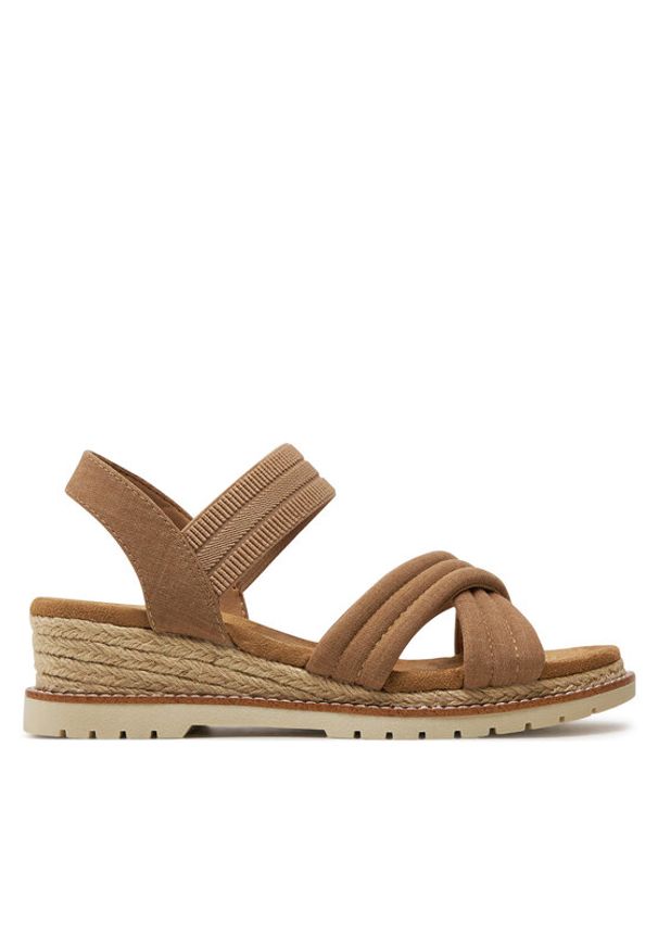 skechers - Skechers Espadryle Desert Chill-Sweet Crossing 114685/TAN Brązowy. Kolor: brązowy. Materiał: materiał