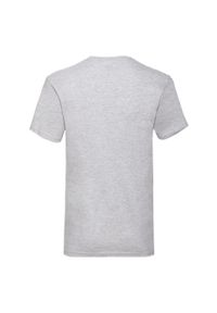 FRUIT OF THE LOOM - Koszulka Unisex Dla Dorosłych Valueweight Heather Z Dekoltem V. Kolor: szary